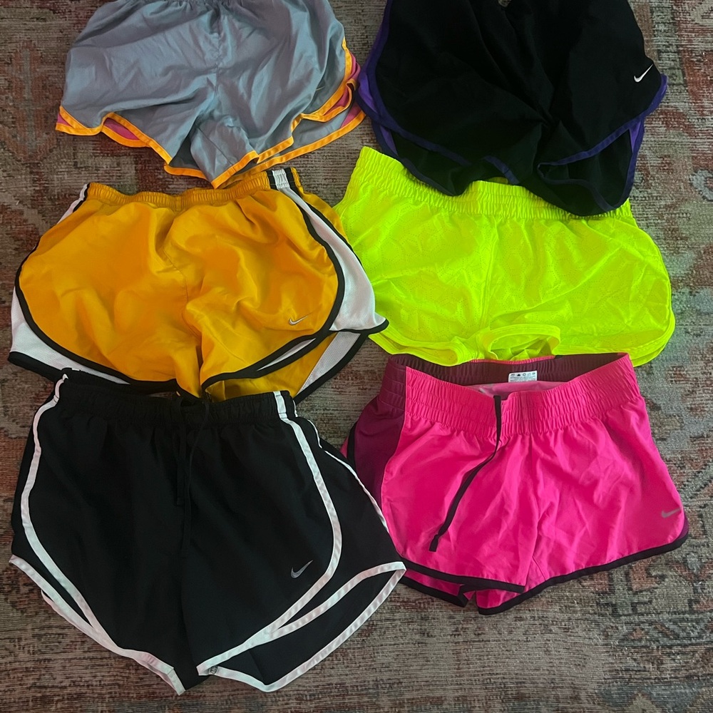 Under Armour Women's Athletic Shorts - Black, Yellow, Neon Green, Pink